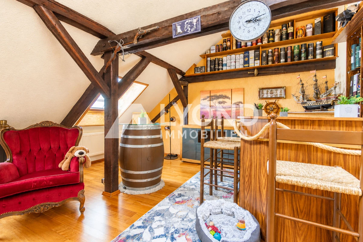 Wohnzimmer im DG
