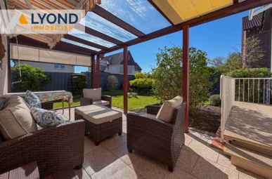 Überdachte Terrasse