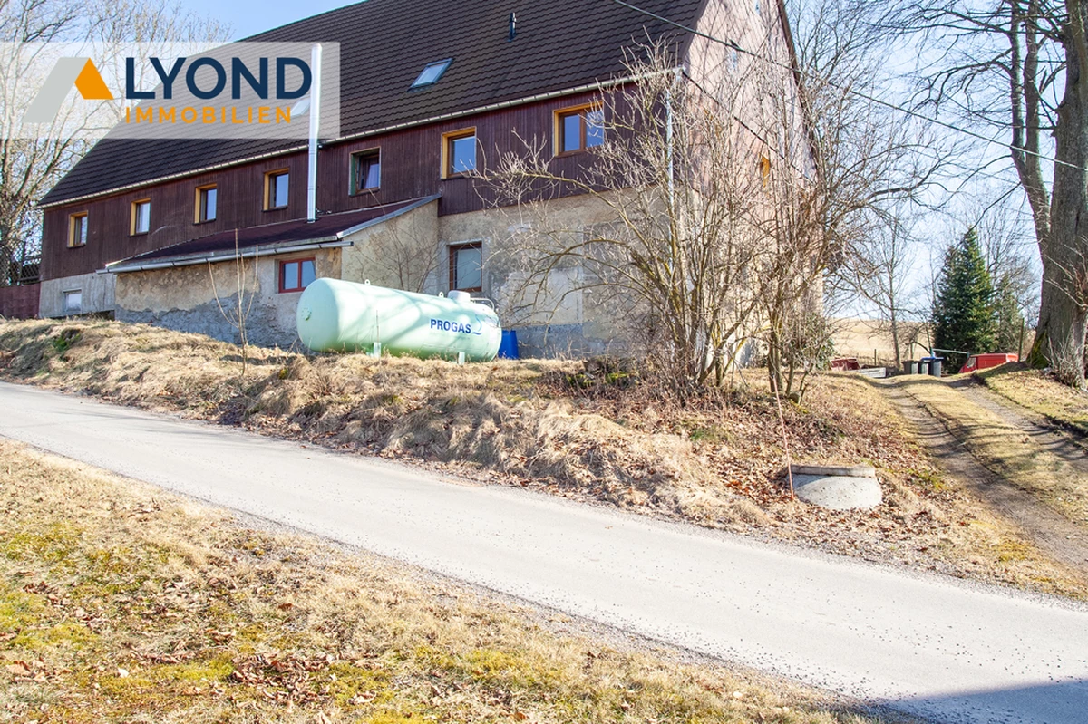 Ansicht von Zufahrtsstraße