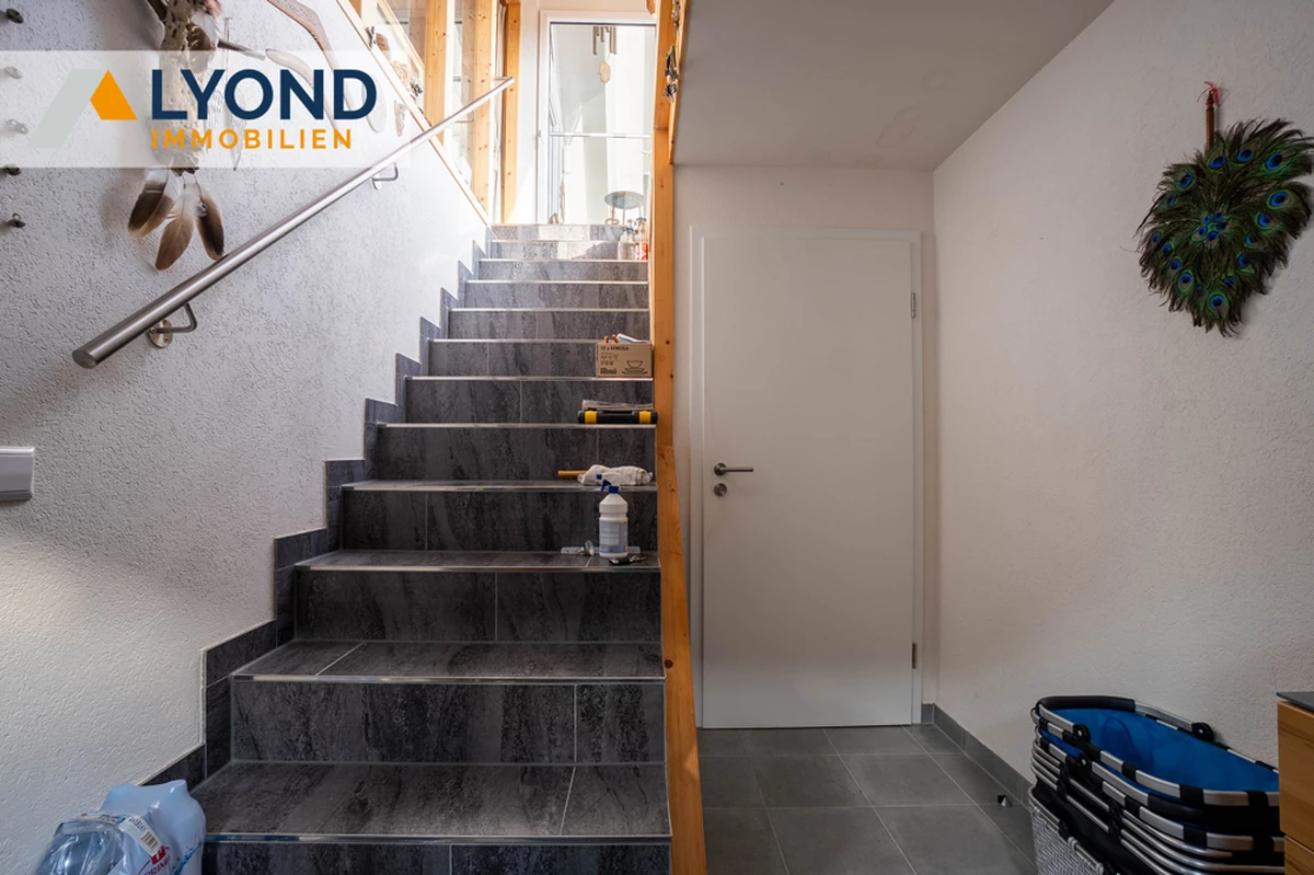 Treppen zu Wohnung
