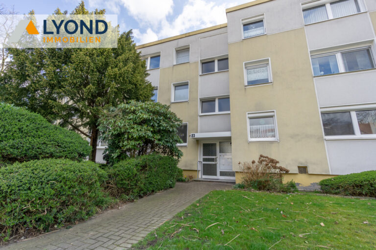 Geräumige 2,5-Zimmer-Wohnung mit 62 m² in Herne Süd zu verkaufen!