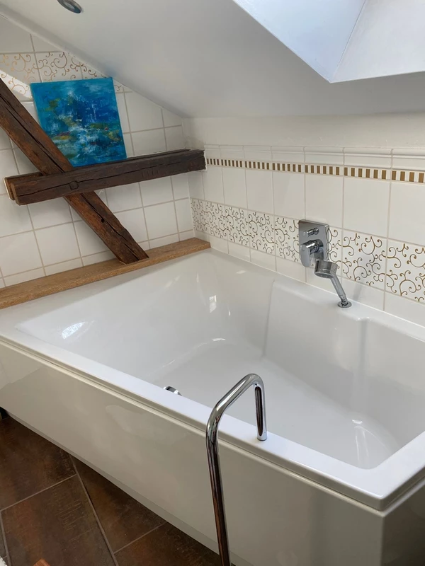 Badezimmer Dachgeschoss