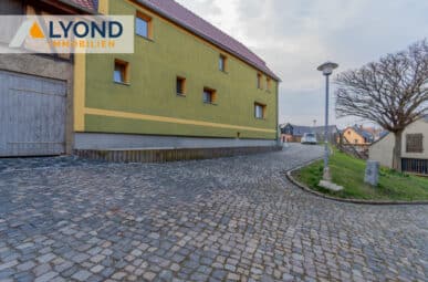 Ansicht von der Straße