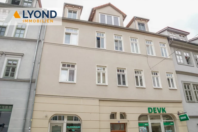 Stilvoll saniertes Wohn- und Geschäftshaus im Herzen von Rudolstadt – Kapitalanlage mit Charme
